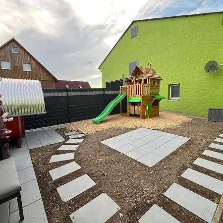 דירה Familienapartment Naehe Rothenburg Ob Der Tauber Colmberg